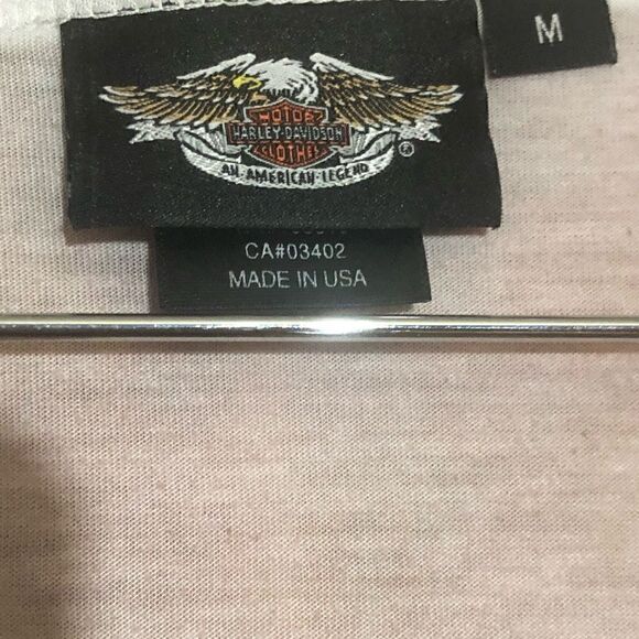 Harley-Davidson womens medium tshirt. Phoenix with Rose pattern - Picture 3 of 5